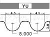 Courroie crantée Timing Belt:CDU3220