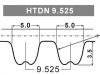 Correa dentada Timing Belt:271714