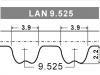 Steuerriemen Timing Belt:026109119B